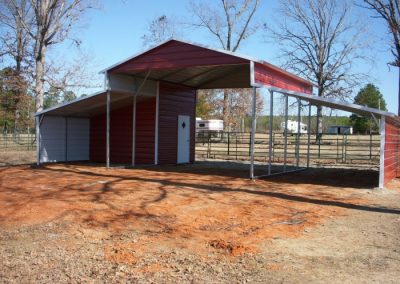 Large Metal Shed with storage